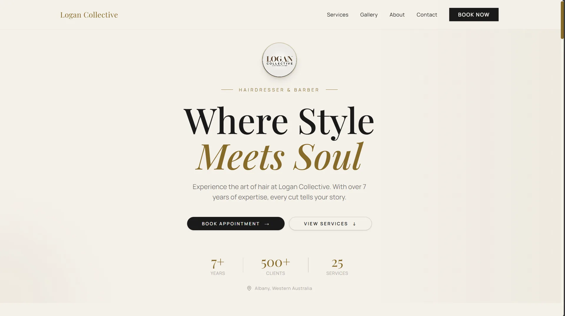 Logan Collective website