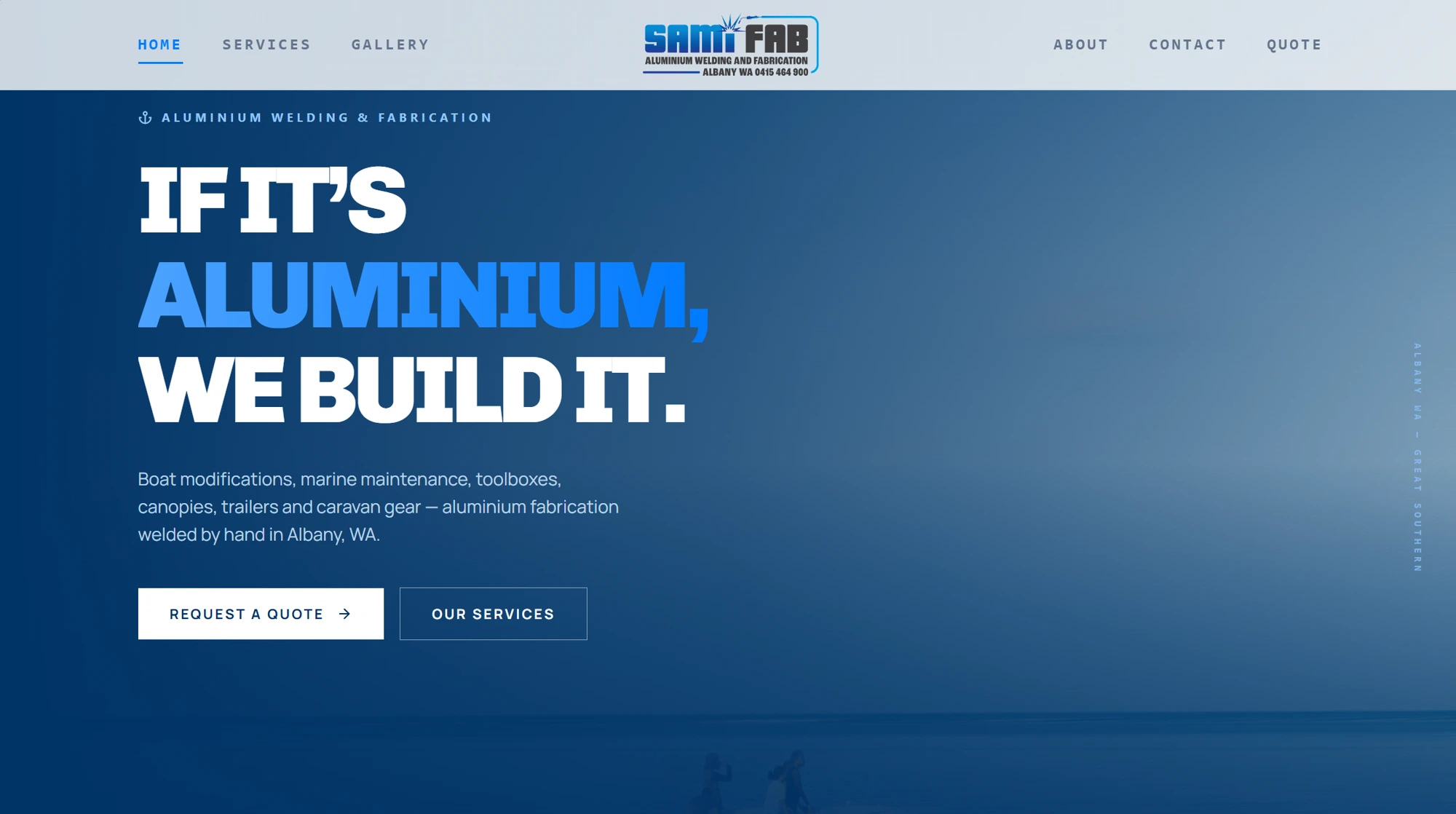 Sami Fab — Aluminium Welding