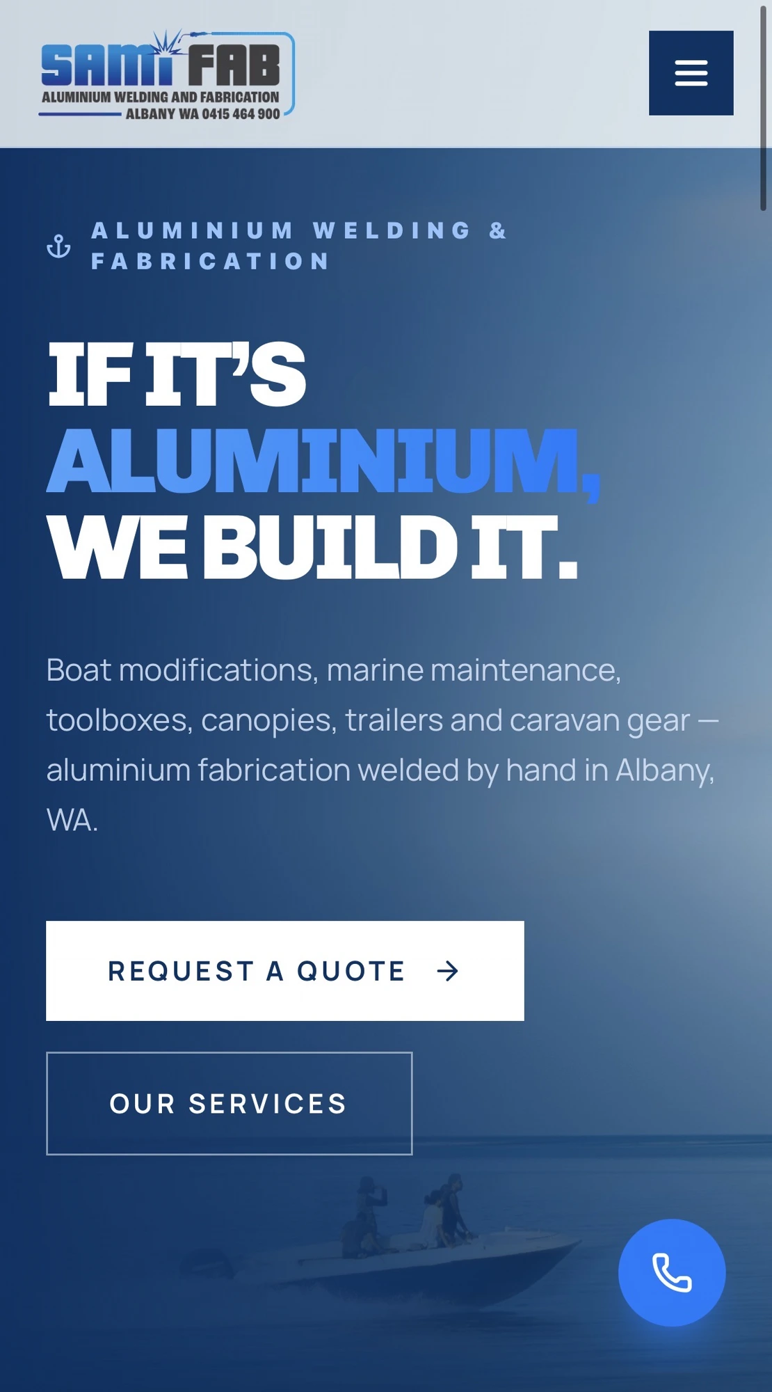 Sami Fab — Aluminium Welding Mobile